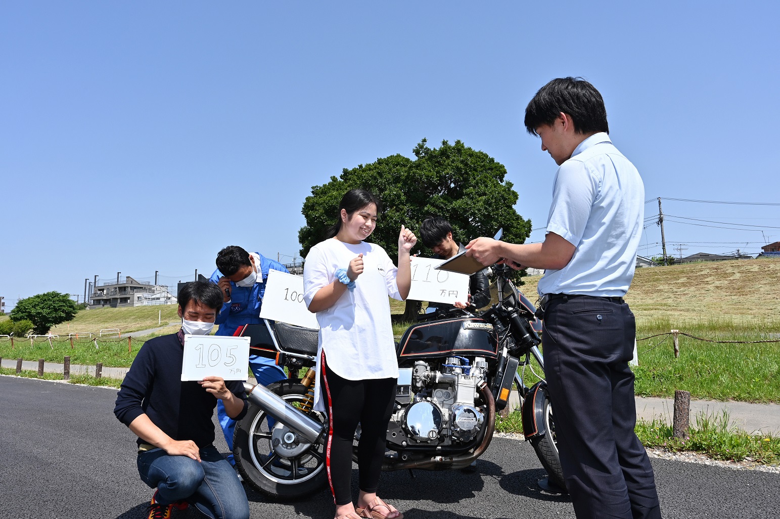 バイク合同査定のイメージ